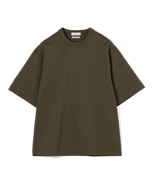 TOMORROWLAND (トゥモローランド)の「【接触冷感・吸水速乾】コットンポリエステルポンチ クルーネックTシャツ(Tシャツ/カットソー・メンズ・ブラック/イエロー/ライトグレー/ライトブルー/ホワイト/カーキ・L/M/S)」の5枚目の写真