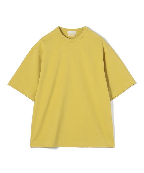 接触冷感・吸水速乾】コットンポリエステルポンチ クルーネックTシャツ