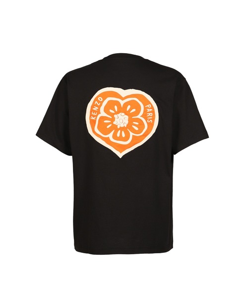 NUBIAN(ヌビアン)の「GOTS KENZO BOKE HEART OVERSIZE T-SHIRT(Tシャツ/カットソー・メンズ・ブラック・LARGE/SMALL/X-LARGE)」の2枚目の写真