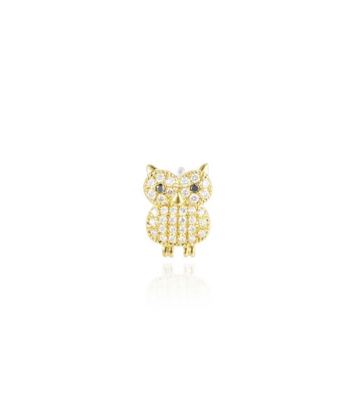 THE TOKYO(ザトウキョウ)の「【Bijou de M/ビジュードエム】Owl Earring/イヤリング(イヤリング・レディース・ゴールド・FREE)」の1枚目の写真