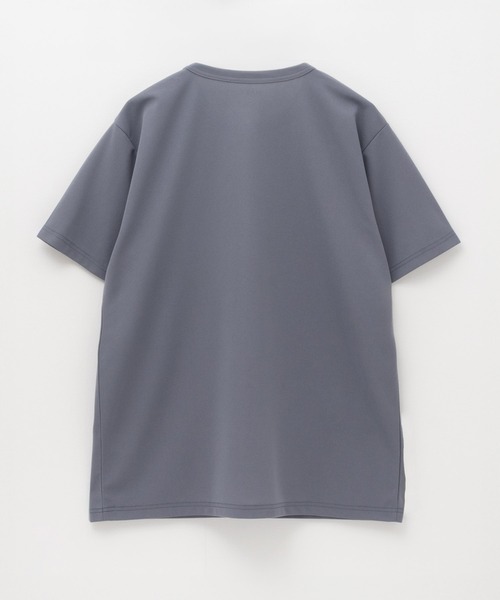 NAVY(ネイビー)の「【NAVY/ネイビー】速乾性能・抗菌防臭加工 倍速ドライ ジョーゼットTシャツ メンズ(Tシャツ/カットソー・メンズ・ブラック/ブルー/チャコールグレー/オフホワイト・M/S/XL)」の7枚目の写真