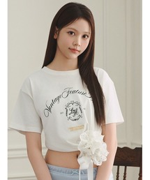 【LILY BROWN×Hearts2Hearts】エンブレムロゴTシャツ