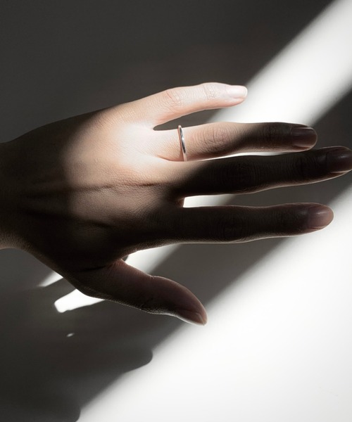 NOEL(ノエル)の「Narrow Ring #294 フリーサイズリング(リング・レディース・シルバー・FREE)」の7枚目の写真