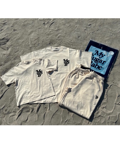 My sugar Babe(マイシュガーベイブ)の「msb pack set up(Tシャツ/カットソー・メンズ・アイボリー/ダークブラウン/ピンク/その他・MEDIUM/LARGE)」の2枚目の写真