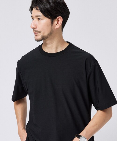 TAKEO KIKUCHI(タケオキクチ)の「【通気性】AIR TOOL LIGHT Tシャツ(Tシャツ/カットソー・メンズ・ブラック/ネイビー/ブラウン系その他・03/02/04)」の11枚目の写真