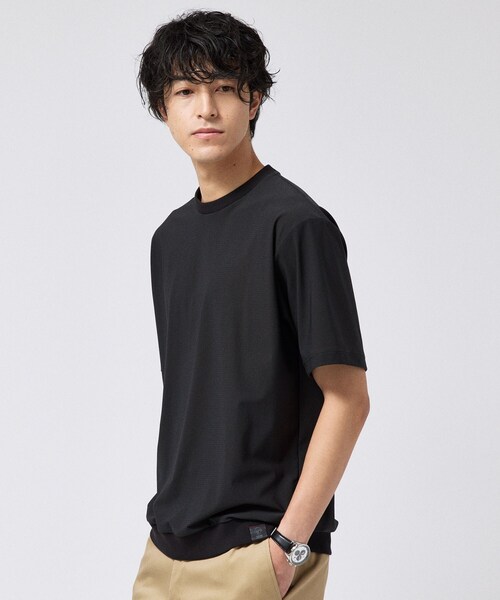TAKEO KIKUCHI(タケオキクチ)の「【通気性】AIR TOOL LIGHT Tシャツ(Tシャツ/カットソー・メンズ・ブラック/ネイビー/ブラウン系その他・03/02/04)」の19枚目の写真