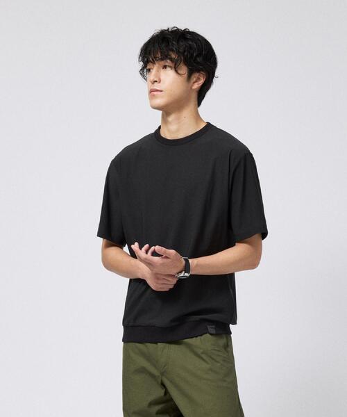 TAKEO KIKUCHI(タケオキクチ)の「【通気性】AIR TOOL LIGHT Tシャツ(Tシャツ/カットソー・メンズ・ブラック/ネイビー/ブラウン系その他・03/02/04)」の21枚目の写真
