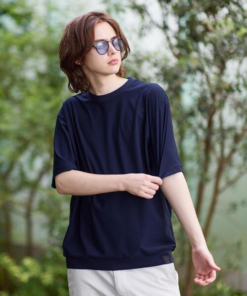 TAKEO KIKUCHI(タケオキクチ)の「【通気性】AIR TOOL LIGHT Tシャツ(Tシャツ/カットソー・メンズ・ブラック/ネイビー/ブラウン系その他・03/02/04)」の17枚目の写真