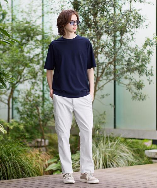TAKEO KIKUCHI(タケオキクチ)の「【通気性】AIR TOOL LIGHT Tシャツ(Tシャツ/カットソー・メンズ・ブラック/ネイビー/ブラウン系その他・03/02/04)」の18枚目の写真