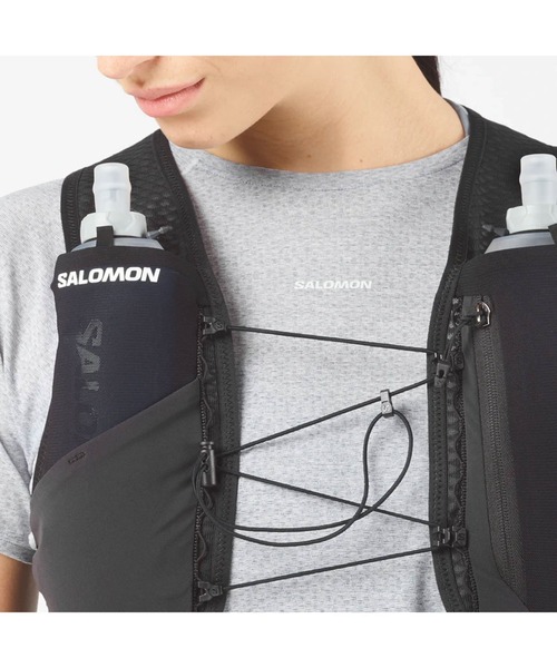 SALOMON(サロモン)の「salomon GRVL SKIN 4 SET(バックパック/リュック・レディース・ブラウン/ブラック・M)」の10枚目の写真