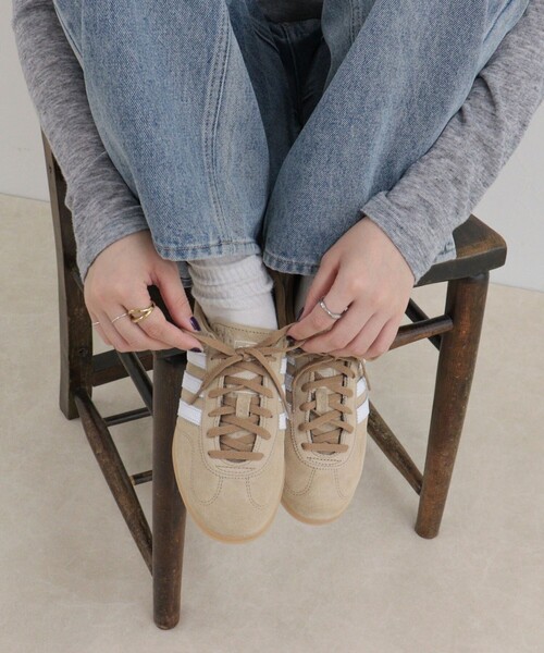 adidas(アディダス)の「【adidas/アディダス】GAZELLE LO PRO W(スニーカー・レディース・ブラウン/ベージュ・23/24)」の5枚目の写真