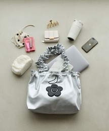 [WEB Exclusive] [MARY QUANT×VIS] Frill Handle Tote Bag / A4 Compatible (Tote Bag)