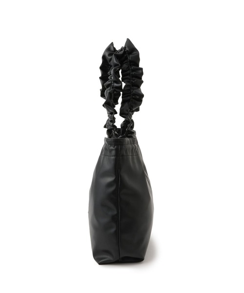 VIS(ビス)の「【WEB限定】【MARY QUANT×VIS】フリルハンドルトートバッグ/A4対応(トートバッグ・レディース・シルバー/ブラック・FREE)」の13枚目の写真