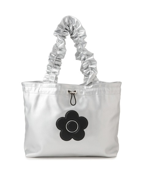 VIS(ビス)の「【WEB限定】【MARY QUANT×VIS】フリルハンドルトートバッグ/A4対応(トートバッグ・レディース・シルバー/ブラック・FREE)」の17枚目の写真