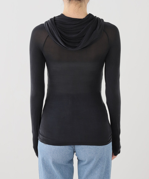 peachy den(ピーチーデン)の「peachy den / ピーチーデン KYLIE COLD SHOULDER TOP(Tシャツ/カットソー・レディース・ブラック系その他・X-SMALL/SMALL)」の10枚目の写真