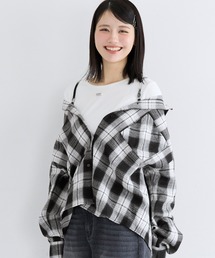 ユース 3wayチェックシャツ