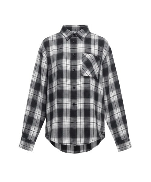 coca(coca)(コカ)の「ユース 3wayチェックシャツ(シャツ/ブラウス・レディース・ブラック/ブラウン・L/M/S)」の19枚目の写真