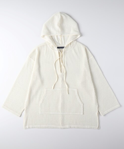 HONEYSUCKLE ROSE(ハニーサックルローズ)の「メッシュフードプルオーバー(Tシャツ/カットソー・レディース・ブラック/ブラウン系その他/アイボリー・05/04)」の19枚目の写真