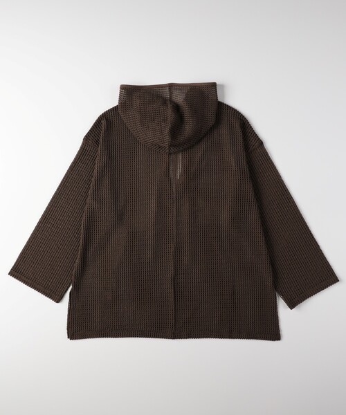 HONEYSUCKLE ROSE(ハニーサックルローズ)の「メッシュフードプルオーバー(Tシャツ/カットソー・レディース・ブラック/ブラウン系その他/アイボリー・05/04)」の22枚目の写真