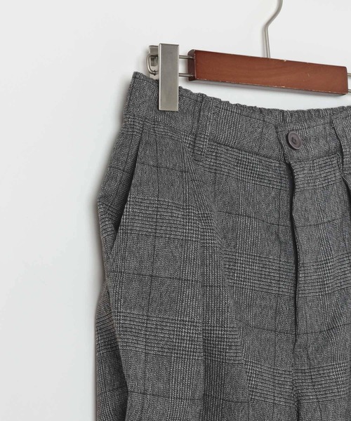 niko and...（ニコアンド）の「[MODE NORM CORE] 2タックコクーンチェックパンツ（その他パンツ・レディース・グレー/ネイビー/ブラウン・MEDIUM/LARGE）」の22枚目の写真