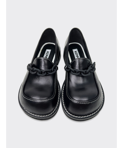hippu（ヒプ）の「Chain Loafer Women [Black]（ローファー・レディース・その他・23.5cm/24cm/24.5cm/25cm/25.5cm/22cm/22.5cm/23cm）」の3枚目の写真