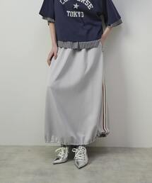 SIDE LINE BALLOON SKIRT