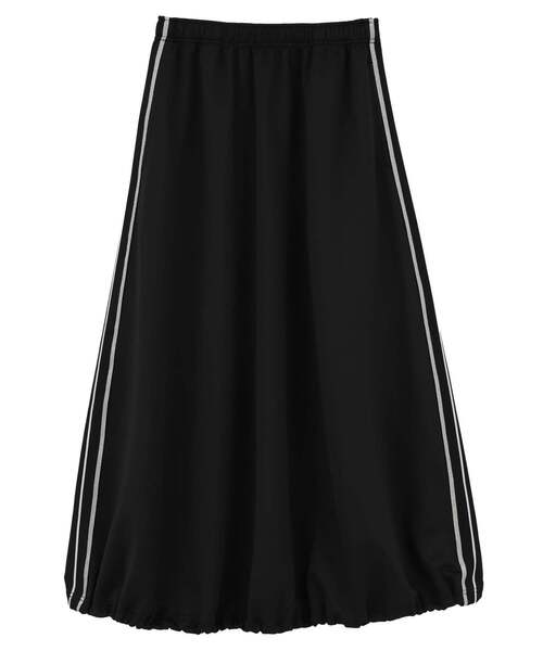 CONVERSE TOKYO(コンバーストウキョウ)の「SIDE LINE BALLOON SKIRT(スカート・レディース・ブラック/チャコールグレー/ライトグレー/カーキ・FREE)」の20枚目の写真