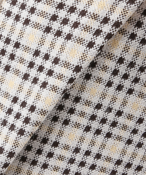 JOURNAL STANDARD(ジャーナルスタンダード)の「【ASIDE】 チェックジャガードニットブルゾン(その他アウター・レディース・ネイビー/アイボリー・FREE)」の11枚目の写真