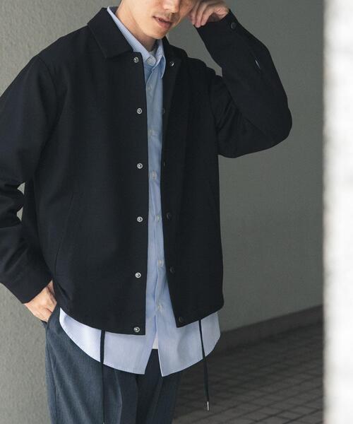 ITEMS URBANRESEARCH(アイテムズ アーバンリサーチ)の「『イージーケア/UVカット/セットアップ対応』EVERY DAY TRコーチジャケット(その他アウター・メンズ・ダークグレー/ネイビー/ブラック/ベージュ系その他・MEDIUM/LARGE)」の19枚目の写真