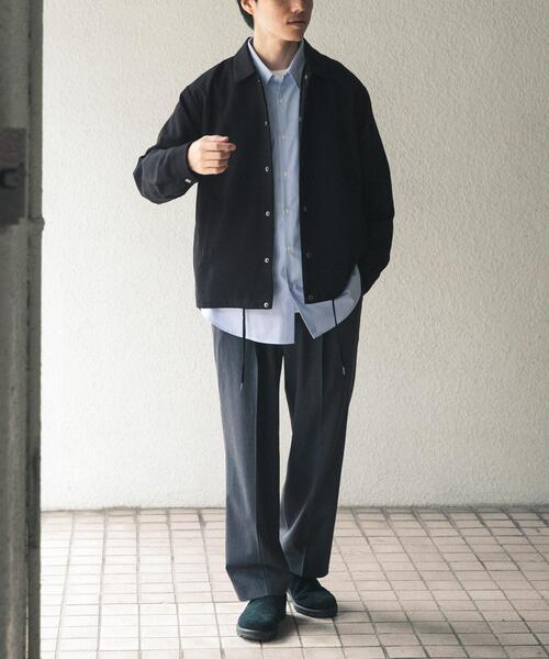 ITEMS URBANRESEARCH(アイテムズ アーバンリサーチ)の「『イージーケア/UVカット/セットアップ対応』EVERY DAY TRコーチジャケット(その他アウター・メンズ・ダークグレー/ネイビー/ブラック/ベージュ系その他・MEDIUM/LARGE)」の21枚目の写真
