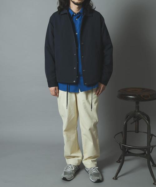 ITEMS URBANRESEARCH(アイテムズ アーバンリサーチ)の「『イージーケア/UVカット/セットアップ対応』EVERY DAY TRコーチジャケット(その他アウター・メンズ・ダークグレー/ネイビー/ブラック/ベージュ系その他・MEDIUM/LARGE)」の10枚目の写真