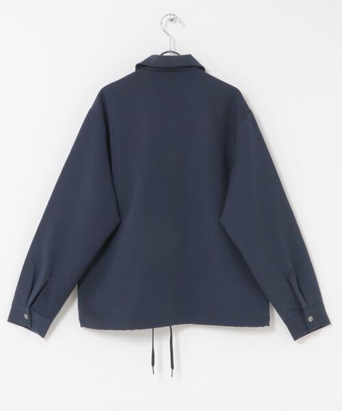 ITEMS URBANRESEARCH(アイテムズ アーバンリサーチ)の「『イージーケア/UVカット/セットアップ対応』EVERY DAY TRコーチジャケット(その他アウター・メンズ・ダークグレー/ネイビー/ブラック/ベージュ系その他・MEDIUM/LARGE)」の14枚目の写真