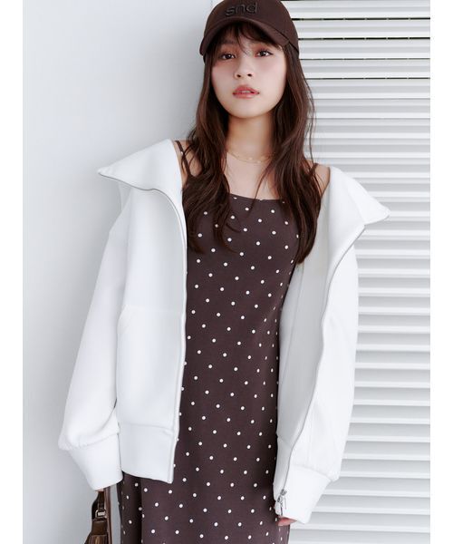 SNIDEL(スナイデル)の「【SNIDEL|NEW ERAR】【sndロゴ】コラボキャップ(キャップ・レディース・ホワイト/ピンク/グレー/ブラウン・F)」の9枚目の写真