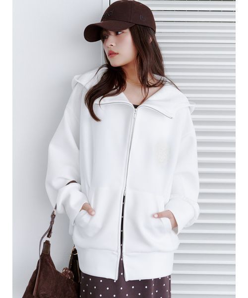 SNIDEL(スナイデル)の「【SNIDEL|NEW ERAR】【sndロゴ】コラボキャップ(キャップ・レディース・ホワイト/ピンク/グレー/ブラウン・F)」の10枚目の写真