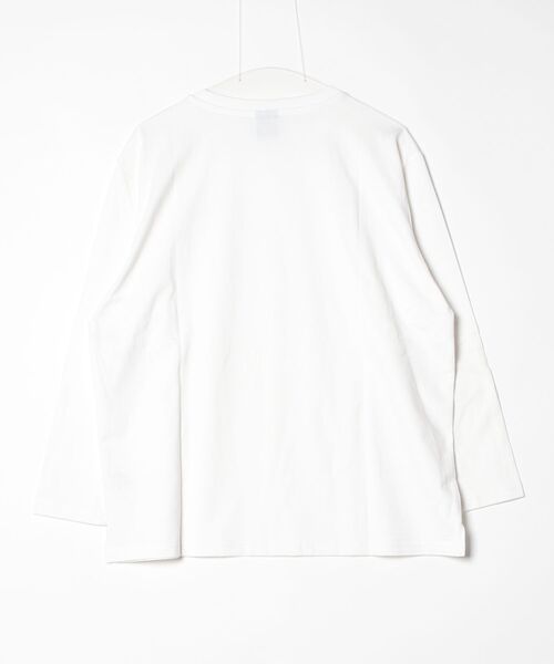 NEW BALANCE（ニューバランス）の「【別注】ニューバランス New Balance シューパッチロングスリーブTシャツ 限定コラボ（Tシャツ/カットソー・レディース・ホワイト/ブラック・S/XL）」の22枚目の写真