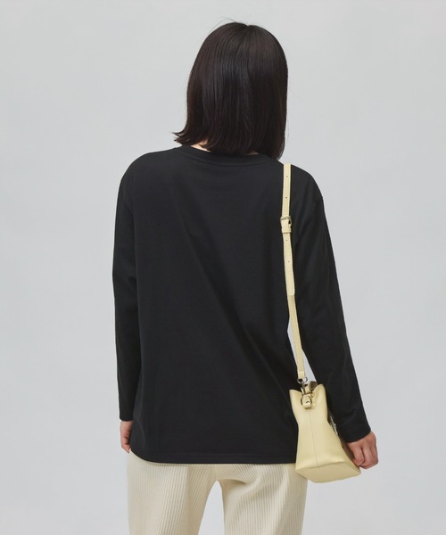 NEW BALANCE（ニューバランス）の「【別注】ニューバランス New Balance シューパッチロングスリーブTシャツ 限定コラボ（Tシャツ/カットソー・レディース・ホワイト/ブラック・S/XL）」の15枚目の写真