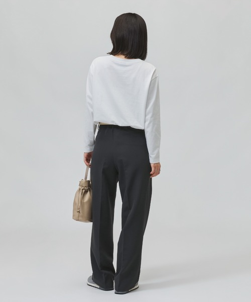 NEW BALANCE（ニューバランス）の「【別注】ニューバランス New Balance シューパッチロングスリーブTシャツ 限定コラボ（Tシャツ/カットソー・レディース・ホワイト/ブラック・S/XL）」の9枚目の写真