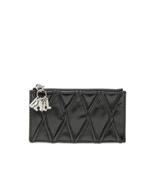【美品】DIESEL カードホルダー CHARM-D ケース ウィメンズ カードホルダー D-CHARMS CARD HOLDER（カードケース