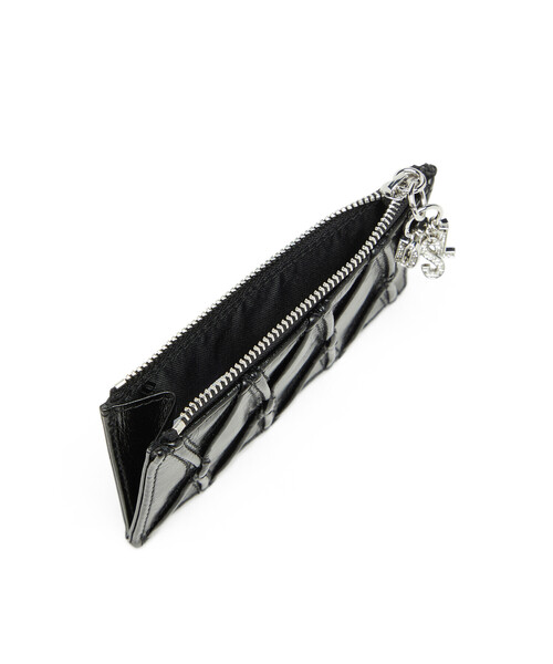 【美品】DIESEL カードホルダー CHARM-D ケース ウィメンズ カードホルダー D-CHARMS CARD HOLDER（カードケース