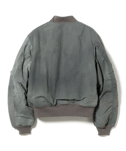 FUTURE ARCHIVE(フューチャーアーカイブ)の「FUTURE ARCHIVE / FADE NYLON MA-1(ブルゾン・メンズ・ブラウン/オリーブ/グレー・MEDIUM/SMALL/LARGE)」の8枚目の写真