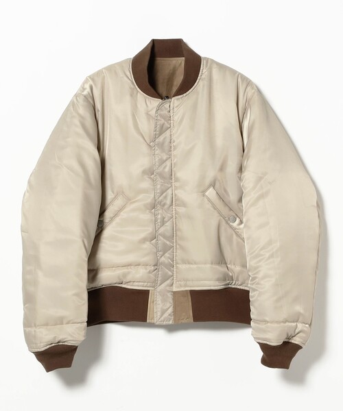 FUTURE ARCHIVE(フューチャーアーカイブ)の「FUTURE ARCHIVE / FADE NYLON MA-1(ブルゾン・メンズ・ブラウン/オリーブ/グレー・MEDIUM/SMALL/LARGE)」の17枚目の写真