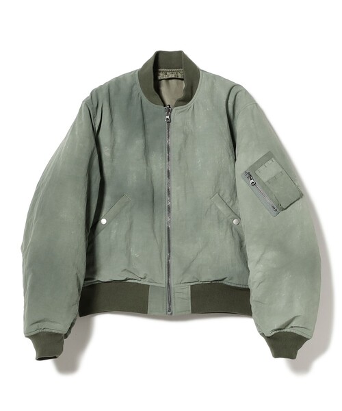 FUTURE ARCHIVE(フューチャーアーカイブ)の「FUTURE ARCHIVE / FADE NYLON MA-1(ブルゾン・メンズ・ブラウン/オリーブ/グレー・MEDIUM/SMALL/LARGE)」の19枚目の写真