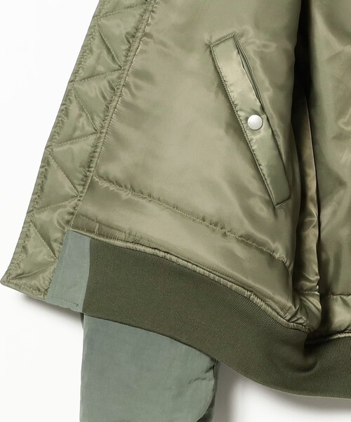 FUTURE ARCHIVE(フューチャーアーカイブ)の「FUTURE ARCHIVE / FADE NYLON MA-1(ブルゾン・メンズ・ブラウン/オリーブ/グレー・MEDIUM/SMALL/LARGE)」の20枚目の写真