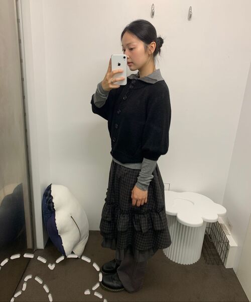 OHESHIO(オヘシオ)の「刺繍ポケット付きブーツカットパンツ(パープル)(その他パンツ・レディース・その他・SMALL/MEDIUM)」の13枚目の写真