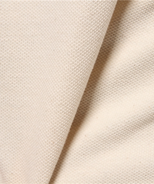 Snow Peak（スノーピーク）の「オーガニック ポロシャツ （ユニセックス）（ポロシャツ・メンズ・ナチュラル/グレー/ブラウン・1/LARGE/SMALL/MEDIUM/X-LARGE/2）」の5枚目の写真