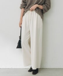 RIVE DROITE | ジョーゼットドロストイージーパンツ（秋服/冬服）(その他パンツ)