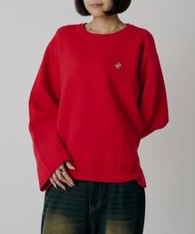 【BHPC】配色ワイドスリーブニット
