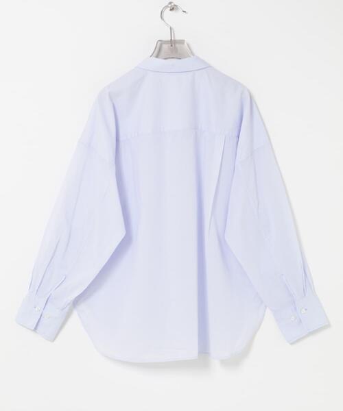 URBAN RESEARCH(アーバンリサーチ)の「ソフトコットンシャツ(シャツ/ブラウス・レディース・ボルドー/ストライプ/オフホワイト/ブルー系その他・FREE)」の19枚目の写真