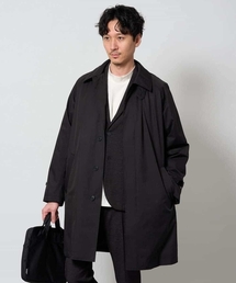 【830FPダウン/軽量/撥水/防風】ライトスカイダウンステンカラーコート