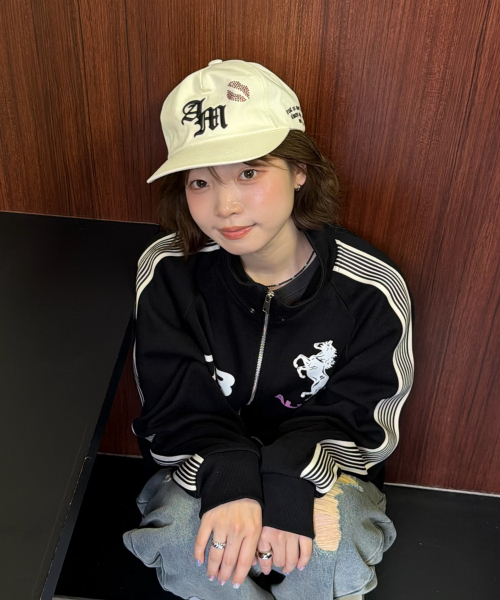 AMOU(アモウ)の「AMOU Horse Track Jacket BLACK(ナイロンジャケット・レディース・その他・1/2)」の6枚目の写真